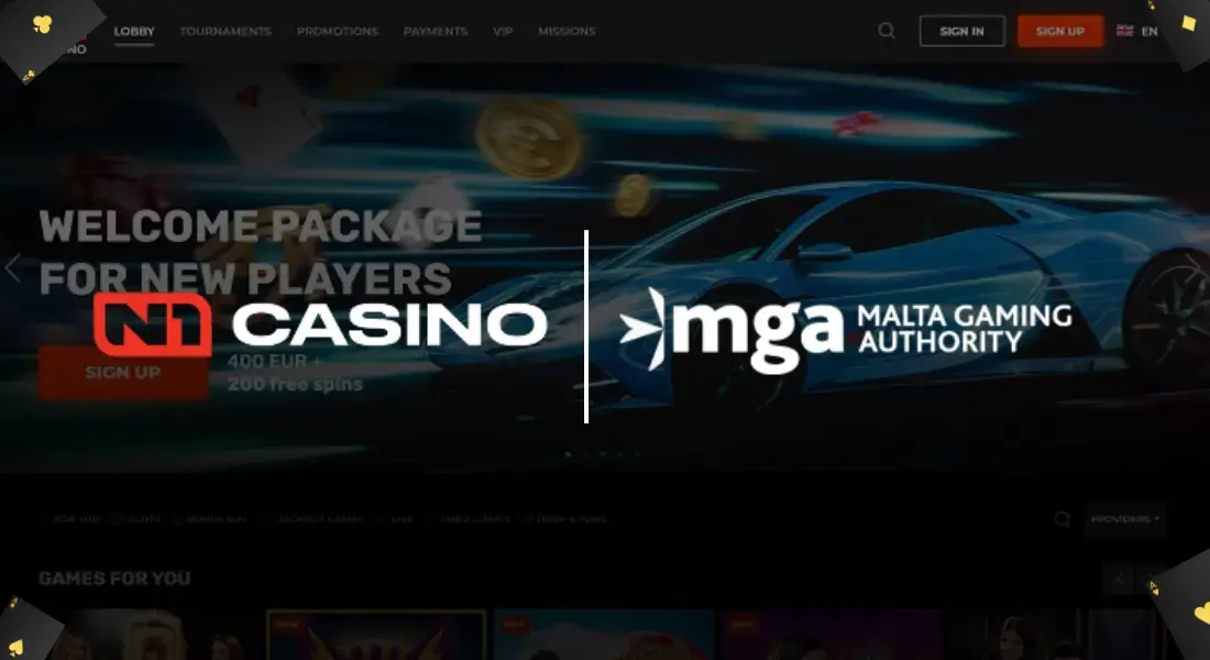 N1 Casino Malta Gaming Authority